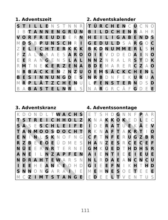 Buchseite 111: Lösungen